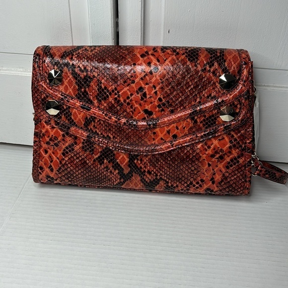 KATHY VAN ZEELAND Lady Monaco Large Envelope Clutch - Picture 6 of 7